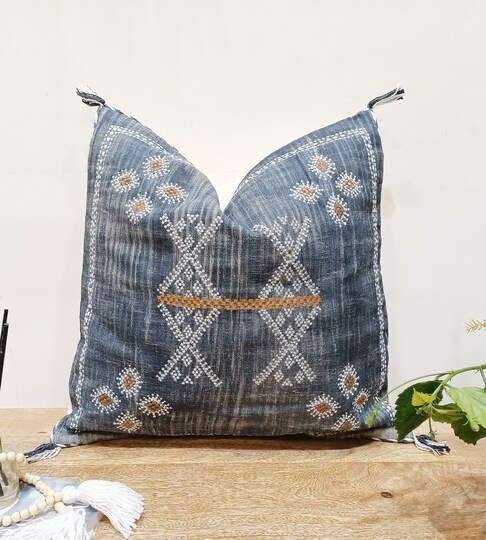 BUN throw pillow Cactus silk inspired pillow cover Boho Pillow cover 20x20 Pillow cover Michaels